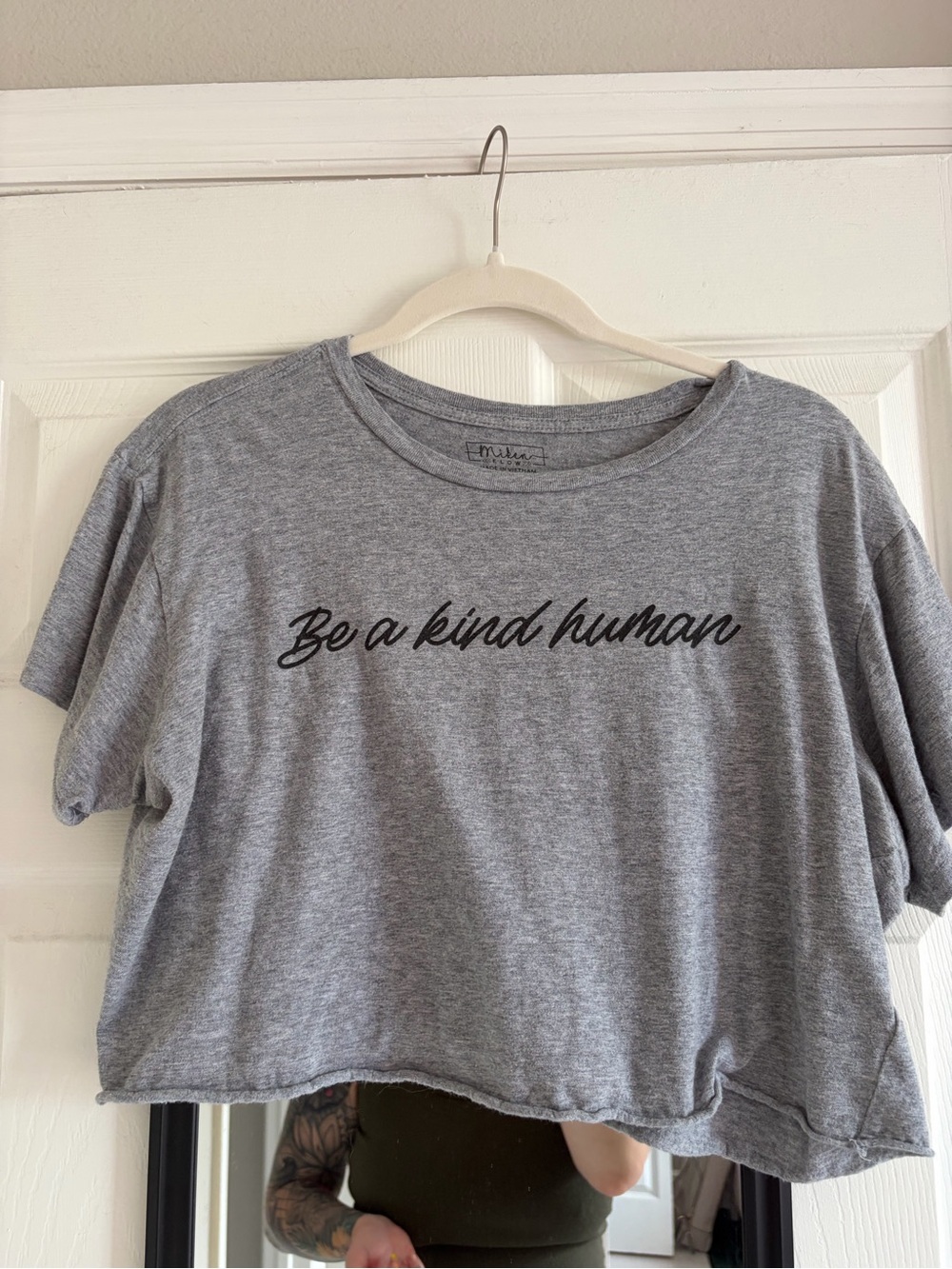 Miken Heather Gray Crewneck Tee